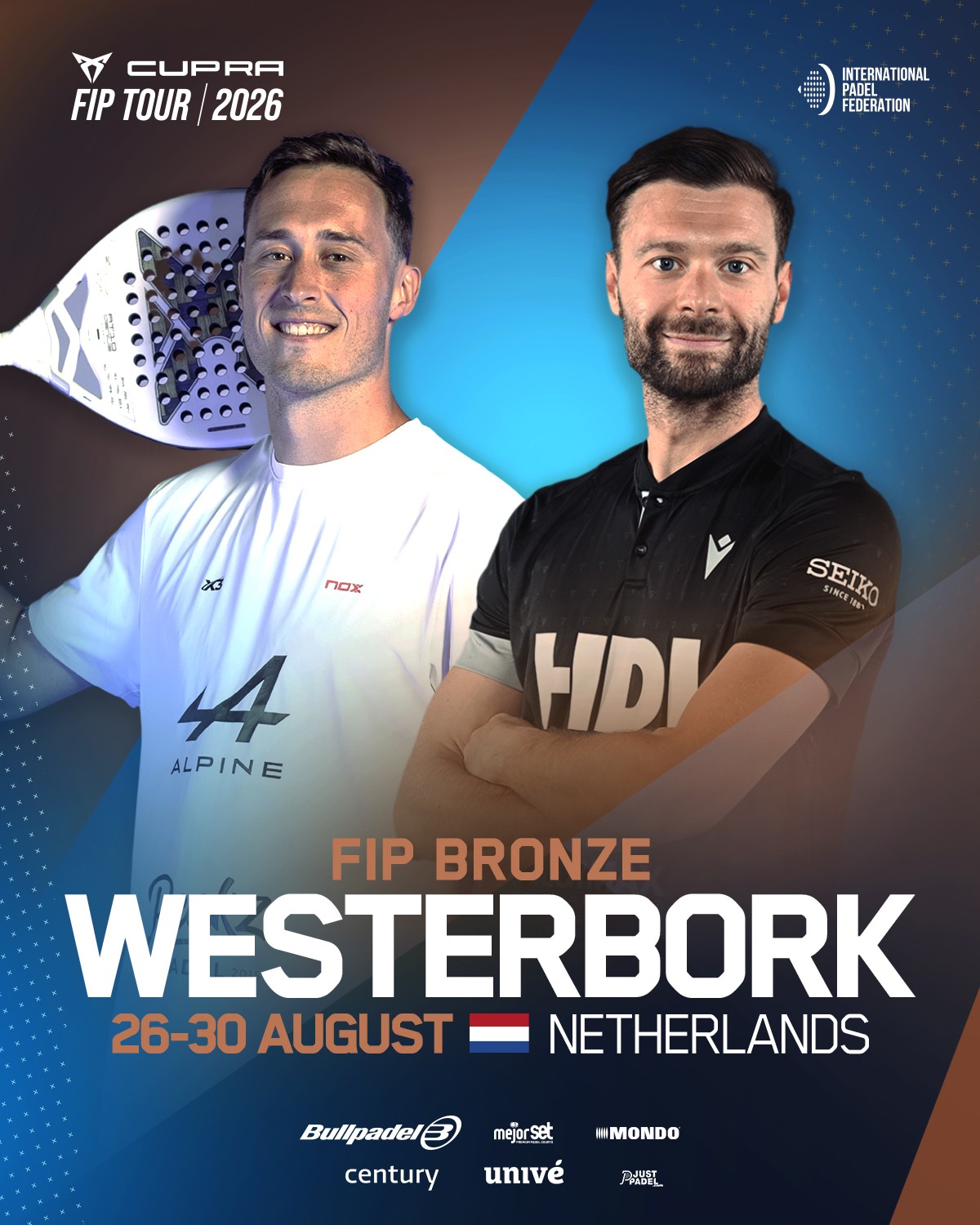 FIP Bronze Westerbork 2026 — 27 t/m 30 augustus